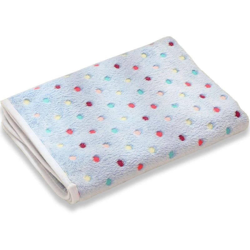 Soft and Fluffy High Quality Pet Blanket Cute Star Print Pet Mat Warm and Comfortable Pet Blanket for Dogs and Cats Pet Supplies