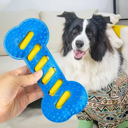 CANBOUN Pet Dog Toys Cat Puppy Sounding Toy Polka Squeaky Tooth Cleaning Ball