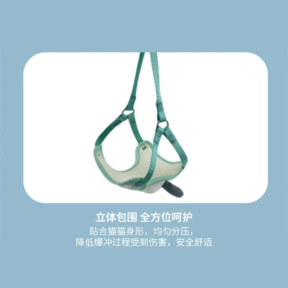 New Sanrio Kuromi Cinnamoroll Anime Pet Traction Rope Vest Explosion-proof  Sturdy and Durable Outdoor Cat and Dog Traction Rope