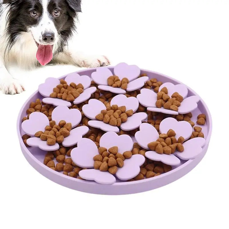 Dog Lick Mat Dogs Cats Slow Food Bowls With Suction Cup