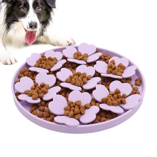 Dog Lick Mat Dogs Cats Slow Food Bowls With Suction Cup