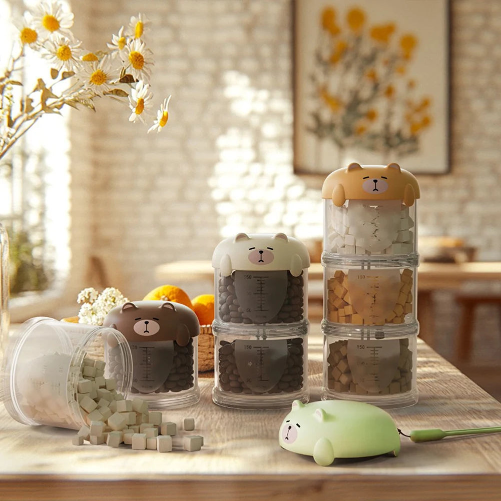 Portable Pet Food Container For Travel Waterproof Pet Food Storage Container Pet Supply