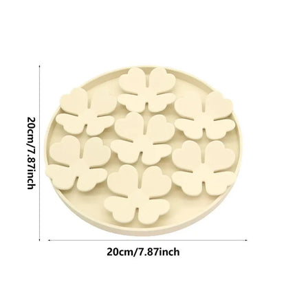 Dog Lick Mat Dogs Cats Slow Food Bowls With Suction Cup