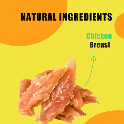 Chicken Jerky Dog Treats, Made with 100% Real Chicken Breast