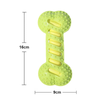 CANBOUN Pet Dog Toys Cat Puppy Sounding Toy Polka Squeaky Tooth Cleaning Ball