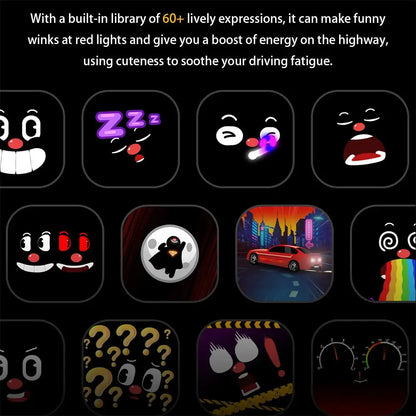 Car Intelligent Robot Mounted Toys Accessories Electronic Pets, Fashion Companions