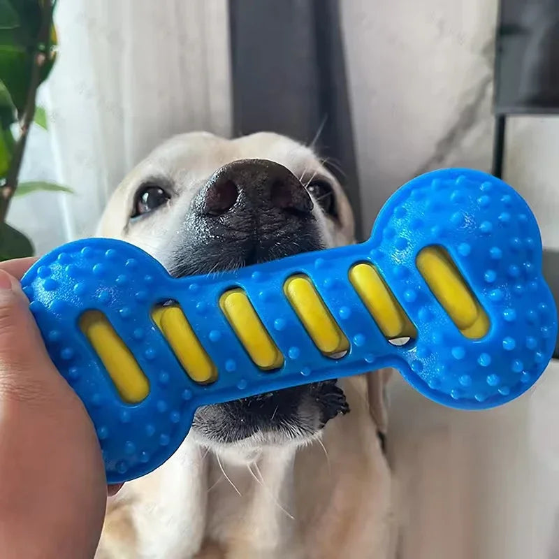 CANBOUN Pet Dog Toys Cat Puppy Sounding Toy Polka Squeaky Tooth Cleaning Ball