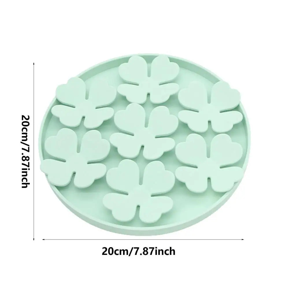 Dog Lick Mat Dogs Cats Slow Food Bowls With Suction Cup