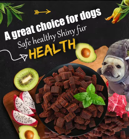 Diced Beef Particles Appetising Digestive Nutritious Delicious Chewy Training Rewards for Adult Dog Puppies Premium Beef Snack