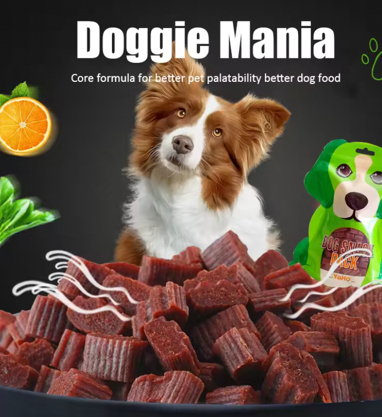 Diced Beef Particles Appetising Digestive Nutritious Delicious Chewy Training Rewards for Adult Dog Puppies Premium Beef Snack