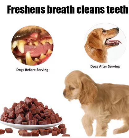 Diced Beef Particles Appetising Digestive Nutritious Delicious Chewy Training Rewards for Adult Dog Puppies Premium Beef Snack