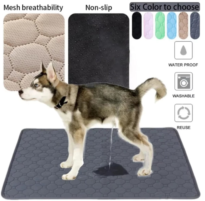 Winter Dog Pee Pad Reusable Washable Dog Urine Mat Car Seat Floor Sofa Waterproof Absorbent Puppy Cat Training Pet Supplies