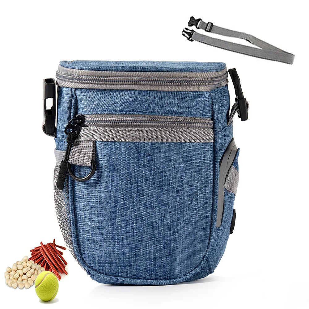 Portable Dog Food Bag Multi-functional Pet Training Snack