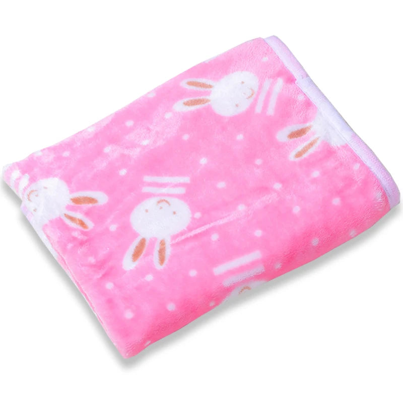 Soft and Fluffy High Quality Pet Blanket Cute Star Print Pet Mat Warm and Comfortable Pet Blanket for Dogs and Cats Pet Supplies