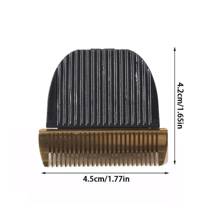 Universal Hair Grooming Trimmer Replacement Ceramic Titanium Pet Electric Hair Clipper Hair Clipper Head Shaver Accessories