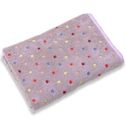 Soft and Fluffy High Quality Pet Blanket Cute Star Print Pet Mat Warm and Comfortable Pet Blanket for Dogs and Cats Pet Supplies