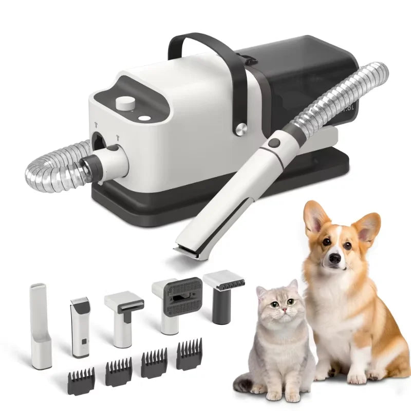 Pet Grooming Clipping Haircut Multifunctional Home Blow Dryer Water Dryer Electric Clipper Vacuum Cleaner